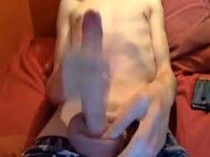 Young Boy Cum Show on Webcam